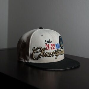 Warriors championship hat